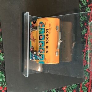 Hallmark Orange School Bus Ornament
